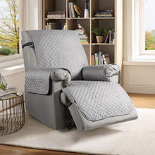 TAOCOCO Copridivano 1 posti elasticizzato reclinabile Divano Protector Slipcovers Grigio chiaro - Arredi Casa