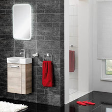 Fackelmann a di Vero 3 Pezzi Set di mobili da Bagno – Mobiletto da Bagno/lavabo/Specchio