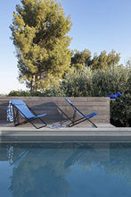 LAFUMA M.transat Sdraio in Alluminio con Telo textilene Blu, Multicolore, Unica
