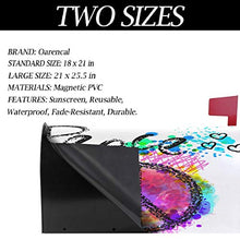 Cartello di pace per cassetta delle lettere magnetico a forma di cuore, decorazione per la casa, dimensioni standard, 53,3 x 45,7 cm