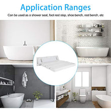 TAKE FANS Parete Sedi Doccia Pieghevole Sgabello Doccia Sedia Bagno SPA Vasca Accessori Bianco