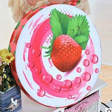 Dosige Cuscino a forma di frutta, cuscino per divano, cuscino da auto, cuscino da ufficio, molto carino, dimensione: 33 cm (Pitaya)