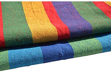 Outdoor Single Double Canvas Amaca Camera da letto Portatile per interni ed esterni Corda per uso domestico Amaca Altalena Camera da letto per studenti - Rosso - M