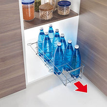 Metaltex Bottle Portabottiglie Scorrevole-Bottiglia, Filo di Ferro, Grigio, 20 X 51 x 17 cm