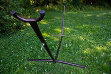 Vivere UHS8-CHA 8 Ft Steel Universal Hammock Stand, Charcoal, Antracite