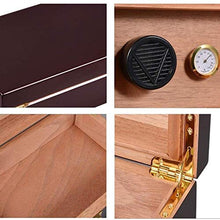 ZLMMY Legno Stash Box w/Storage - Chalet Red Cherry Cigar Humidor