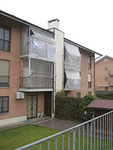 VERDELOOK Tenda Trasparente per Balcone, 500x300 cm, Tende tendaggi arredo Esterni