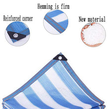 Shade net Blue Sun, Materiali Ecologici di Alta qualità, Densità A 8 Pin, Sono Disponibili Varie Dimensioni, Rete per Ombreggiatura Esterna per Cortile, Rete per Isolamento Termico