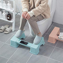 Sgabello Squatting Di Plastica Adatto A Tutti I Servizi Igienici, Bagno Thicker Sgabello Igienico Staccabile Risparmia Spazio in Bagno, Potty Training,Rosa