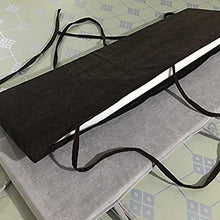jHuanic - Cuscino per panca lunga da esterni, morbido, per interni e esterni, antiscivolo, con cerniera e lacci per 2 o 3 posti, colore: beige, 30 x 120 x 3 cm