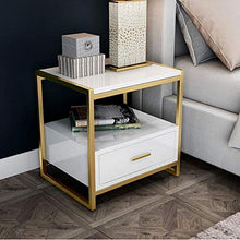DYXYH Comodino nordico Tavolini in legno Comodino camera da letto con cassetti Mobili per camera da letto Tavolino da tè