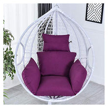 Cuscino per Sedia Cesto Appeso Altalena Rimovibile Culla Amaca Schienale Esterno da Ufficio Supporto Lombare (Colore: Grigio)