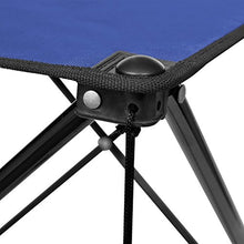 vidaXL Tavolo Pieghevole da Campeggio Blu Borsa Leggere Resistente da Viaggio