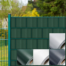 Wiltec Paravista frangivento, 35mx19cm Verde, in PVC 450g/m², con 20 Clips Frangivista