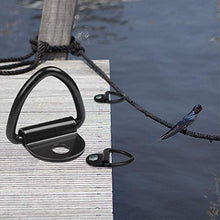 BESLIME Tie Down Ring - Anelli di Ancoraggio Ideali per bulloni di Ancoraggio su Camion, furgoni, Kayak, Fuoristrada ECC. 4 PCS