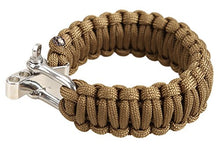 SaySure - Cord 7-Strand Rope Bracelet Steel Buckle Survival Tool