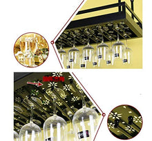WLABCD Cremagliera per Vino Home Red Holder Portabicchieri per Vino Ristorante Bar S, Supporto per Calice Appeso, Cereale Del Bicchiere Di Vino Creativo Porta Bicchiere da Vino,80X35Cm,B.