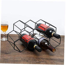 Vino Wine Rack bagagli Holder 7 Bottle Holder Wine Rack Tribuna Protector controsoffitto libero basamento del Wine Rack