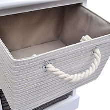 Tidyard Mobile Contenitore con 6 Cassetti in Legno