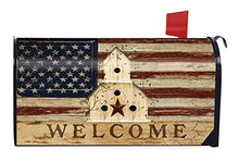XJ-JX Americana - Cover per caselle postali con scritta in lingua inglese "Welcome primitiva"