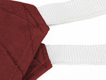 EGLEMTEK Tenda Parasole Triangolare a Vela Telo da Sole da Esterno - Protezione dai Raggi UV - Tessuto in Polietilene Resistente e Impermeabile - Colore Amaranto (6.2x6.2x6.2 m)