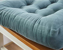 BEIGOO Velluto Cuscini da Sedia,Spessa Cuscino per Panca Cuscino da Pavimento Lavabile Soffice Cuscino per Ufficio Terrazza Cuscino per Bancale-C-50x50cm(20x20inch)