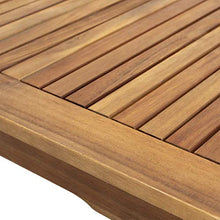 Cosma Tavolo 80 X 80 in Legno Acacia MASSICIO per Arredamento Giardino E Esterno