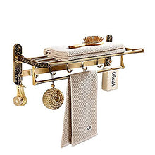 WHSS. Alluminio Bagno Pieghevole Pieghevole/Multistrato/Multifunzione Antico Alluminio 1pc - Bagno/Hotel Bagno Appeso a Parete