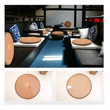 Rattan A Cuscino in Sbalzo di Futur Rush Tatami Fatto A Mano in Meditazione Zen,A+2PCS-45cm