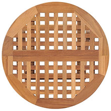vidaXL Set da Pranzo Giardino Pieghevole 3 pz Cuscino Massello di Teak
