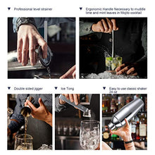 YUTRD ZCJUX 14pcs Cocktail Shaker Set 750ml Acciaio Inossidabile BARTAREND Kit Miscelatore Bevanda BARTANDE Kit Bars Set Accessori Accessori