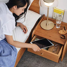 MHUI Comodini in Legno Comodino Comodino Comodino Comodino con cassettiera Mobili Camera da Letto Colore Legno