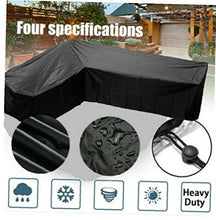 Patio Mobili Shield a Forma Di L Divano Scudo Antipolvere Impermeabile Mobili Protezione D'angolo Divano Shield Per Dell'interno Esterna Veranda Accessori Da Giardino