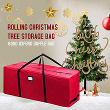 Rubyu Borsa da Viaggio, Unisex, per Natale, con Barra di Sostegno, Grande capacità, Versatile