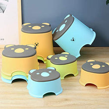 STKASE® Sgabello Antiscivolo Progettato Appositamente per I Bambini, con 2 Scalini, Sgabello da Pediera per Bambini, Sedile per Addestramento per WC, Sgabello per Bambini in Bagno,Giallo