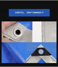 N / A Mobili copertine Giardino Copertura Impermeabile Esterna Solare Ispessimento Tela Copertura del Camion Tetto Ombra mobili da parapioggia plastica (Colore, Blu Reale, Dimensioni, 4x4m).