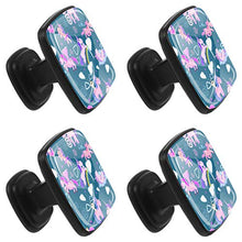 Arcobaleno di unicorno 4 PCS Pomelli per Porta, Pomolo per Mobile, Pomelli per Mobili con Viti, Maniglia per Armadietto, Pomelli per Porta, Pomelli per Cassetti per Porta, Armadio, Cassetto e Credenza