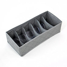 SaySure - 3 Pieces Bamboo Charcoal Fibre Storage Box for Bra Underwear etc