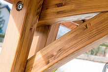 ASS, Rio, Altalena Hollywood in legno di larice con tettuccio