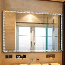 CENPEN Senza Telaio Bagno Specchio a Parete Vanity Specchio da Toilette (Dimensioni: 60 * 80cm)