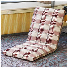 SMC Piccola Poltrona Pieghevole del Cuscino del bovindo del sofà dello Schienale del Letto del dormitorio (Color : B)