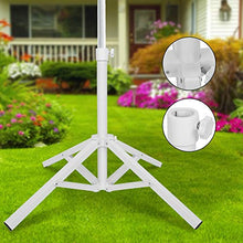 Fockety Base per ombrellone Pieghevole in Materiale di Ferro, Supporto per ombrellone da Sole, per ombrellone da Cortile Accessori per ombrellone da Spiaggia