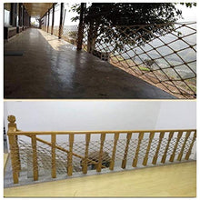 MFLASMF Rete di Sicurezza Protezione per Balcone Rete da Arrampicata per Esterni, Rete in Corda di Canapa, Scale per Bambini Balcone Rete Anti-Caduta Rete appesa Foto Parete Decorazione so