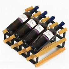 Wine Rack Holder 8 Bottle Wine Rack -Solid legno Multi-Function Piano Vino Shelf Calice Hanging Shelf WTZ012 (Color : Red wine)
