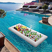 Gonfiabile Che Serve Bar. Buffet Servire & Salad Bar Secchielli per il Ghiaccio Refrigerante di Cibo. Partito Refrigerante di Cibo con il Tappo di Scarico per il Picnic & Camping Partito Accessori