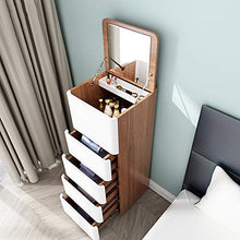CNRGHS Mobile da toeletta Multifunzione - Mobile da Camera da Letto dal Design Semplice e Moderno cameretta da Camera da Letto Semplice Armadio con 4 cassetti mobili da Camera da Letto per Donna