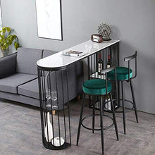 WZYX Sedie Sgabelli Bar Sgabello da Bar con Schienale Bar, caffè, Sedia da Ristorante Piedini in Metallo Altezza 55/60/65/70/75 Cm