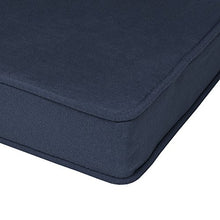 Beautissu Cuscini per dondoli e altalene da Giardino & Balcone Loft HS - Set da 2 unità 180x50 cm - Blu Scuro