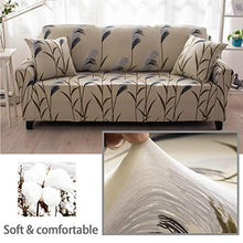 Fashion·LIFE 1 Posti Fodera per Divano Elasticizzato Copridivano Elastico all-Inclusive,Marrone Chiaro - Arredi Casa