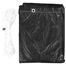 E E-NICES Copertura da Giardino con 6 Occhielli per Barbecue 170x90x60 cm